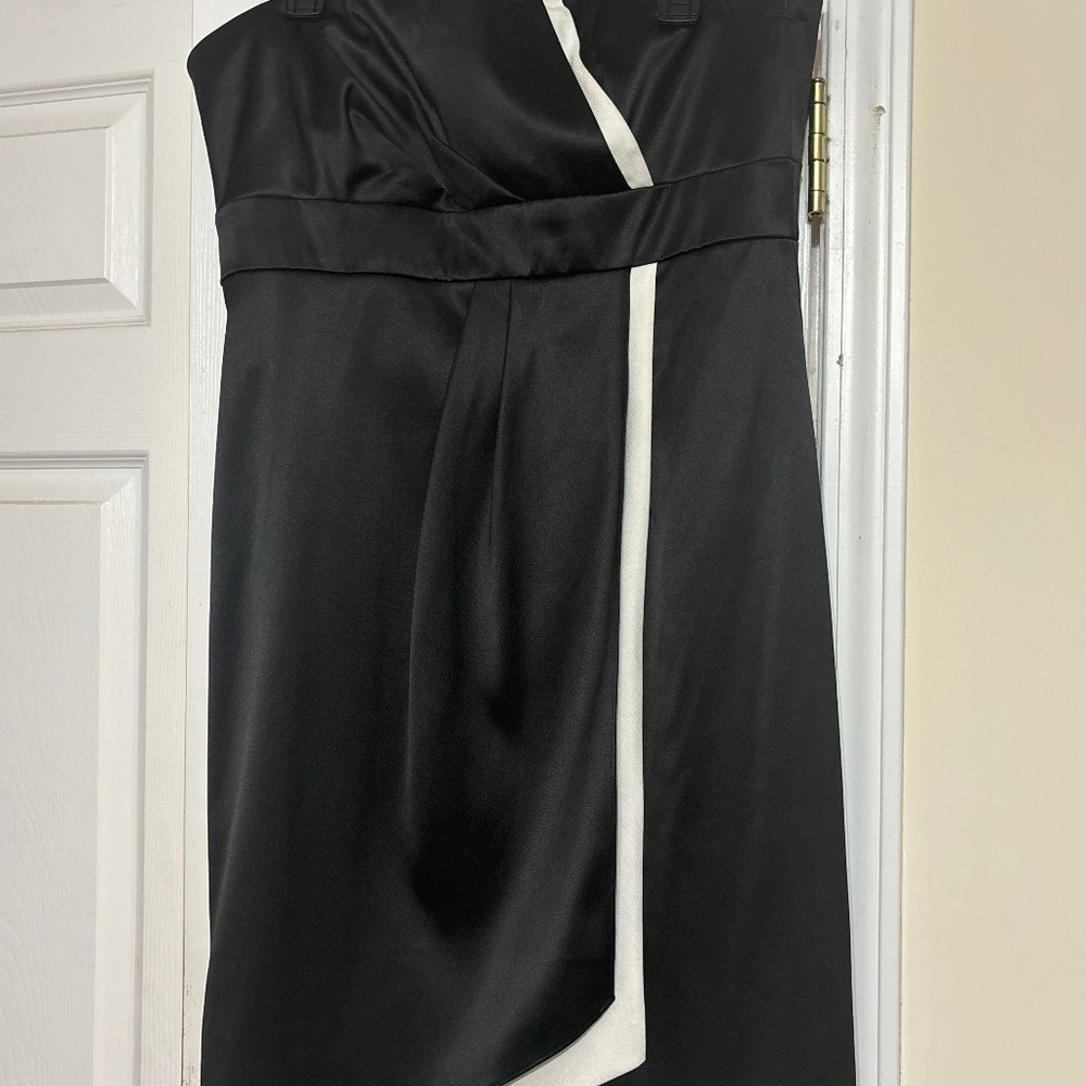 Black and white after 5 cocktail dress